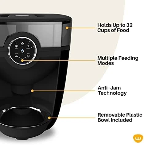 Feeder-Robot Smart Automatic Pet Feeder — Automatic Pet Feeder, Whisker