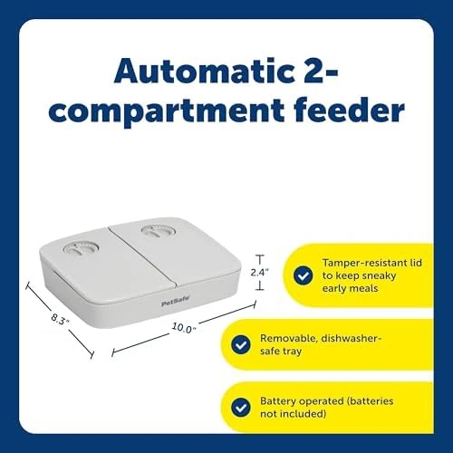 Analog 2 Meal Programmable Pet Feeder — Automatic Pet Feeder, PetSafe