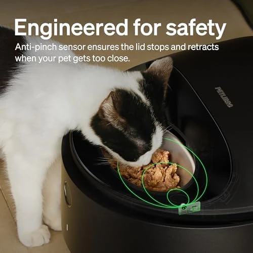 Automatic Cat Feeder for Wet Food, Refrigerated Cat Feeder with Stainless Steel Bowl and Semiconductor Cooling — Automatic Pet Feeder, PETLIBRO
