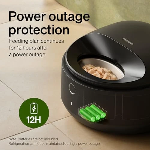 Automatic Cat Feeder for Wet Food, Refrigerated Cat Feeder with Stainless Steel Bowl and Semiconductor Cooling — Automatic Pet Feeder, PETLIBRO