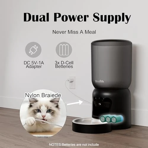 Automatic Cat Feeder with 2K Camera — Automatic Pet Feeder, Stralith