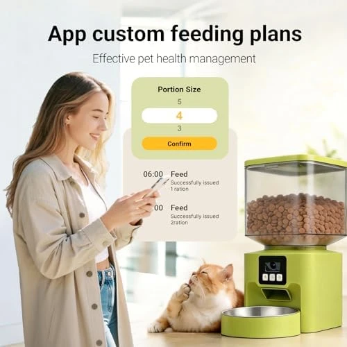 Automatic Cat Feeder with Camera — Automatic Pet Feeder, Plike