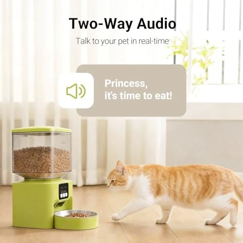 Automatic Cat Feeder with Camera — Automatic Pet Feeder, Plike