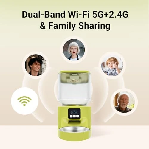 Automatic Cat Feeder with Camera — Automatic Pet Feeder, Plike