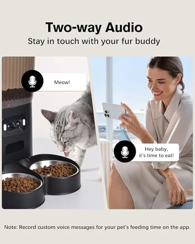 Automatic Cat Feeder with Camera — Automatic Pet Feeder, Junbec-Pet