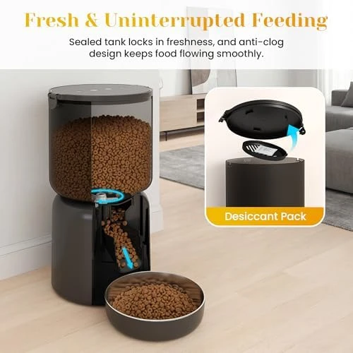 Automatic Cat Feeder with Camera — Automatic Pet Feeder, FansaFurn