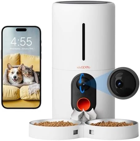 Automatic Cat Feeder with WiFi and Remote Control — Automatic Pet Feeder, WOPET