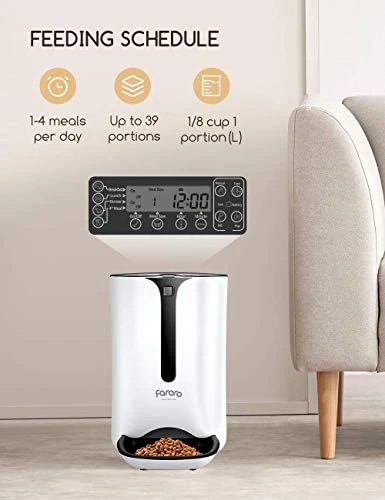 Automatic Cat Feeder — Automatic Pet Feeder, MAXKU