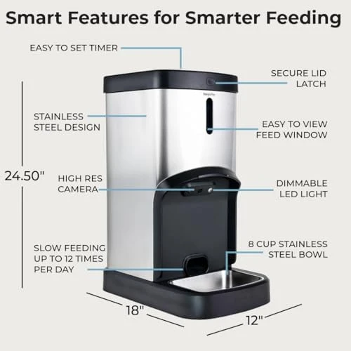 Automatic Dog and Cat Feeder — Automatic Pet Feeder, SimplePets