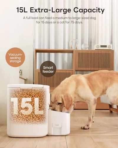 Automatic Dog Feeder for Large Breed — Automatic Pet Feeder, Dokoo