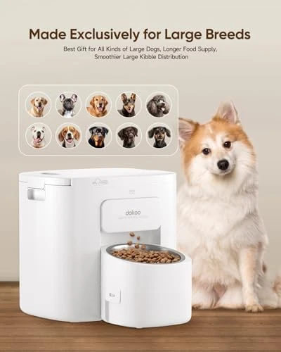 Automatic Dog Feeder for Large Breed — Automatic Pet Feeder, Dokoo