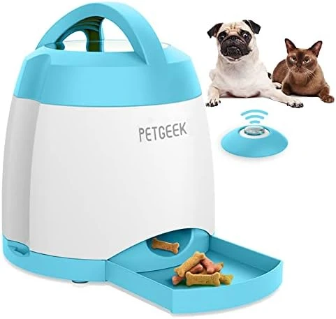 Automatic Dog Treat Dispenser — Automatic Cat Toy, PETGEEK