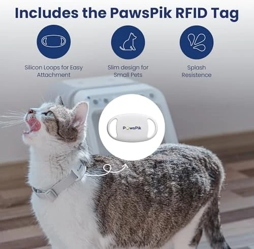 Automatic Microchip RFID Cat Feeder — Automatic Pet Feeder, PAWSPIK