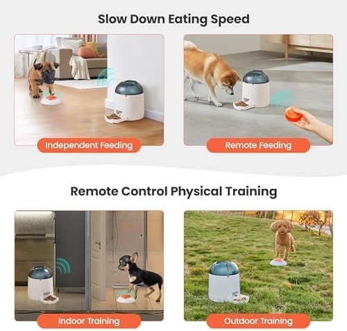 Dog Puzzle Feeder Toy — Automatic Pet Feeder, Potaroma