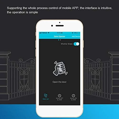 GSM Door Gate Opener — Smart Lock, Hilitand