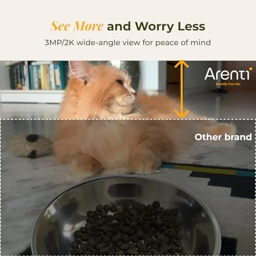 Smart Automatic Cat Feeder and Water Fountain — Automatic Pet Feeder, ARENTI