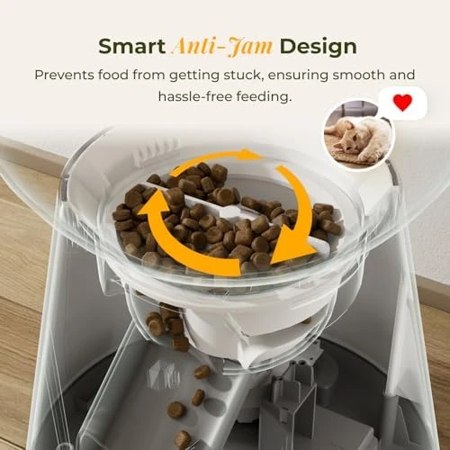 Smart Automatic Cat Feeder and Water Fountain — Automatic Pet Feeder, ARENTI