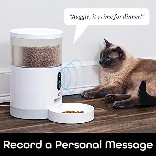 Smart Feeder, 4 Liter Automatic Pet Dog and Cat Feeder — Automatic Pet Feeder, Merkury Innovations