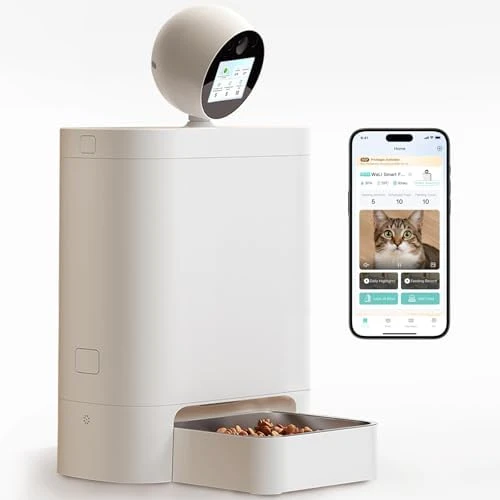 Smart Pet Feeder with Camera — Automatic Pet Feeder, Zoiydals