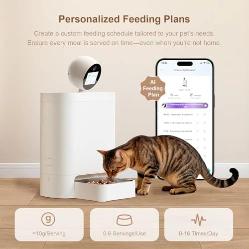 Smart Pet Feeder with Camera — Automatic Pet Feeder, Zoiydals