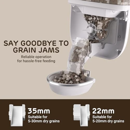 Smart WiFi Hanging Cage Feeder for Rabbits, Cats, Dogs & Hamsters — Automatic Pet Feeder, iPettie