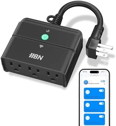 Outdoor Smart WiFi Plug — Smart Plug, HBN