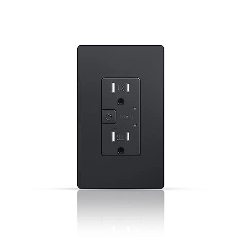 Smart Wall Outlet with 2 Individually Controlled Ports — Smart Plug, TOPELER