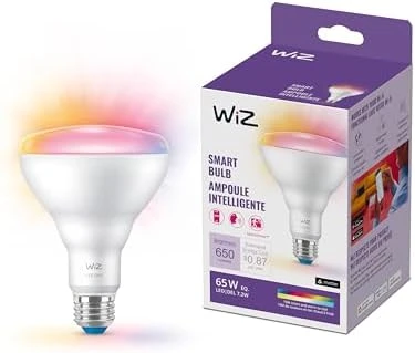 65W BR30 LED Smart Light Bulbs - 2 Pack — Smart Light Bulb, WiZ Connected