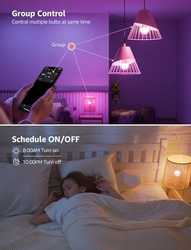 B1 AI Smart Light Bulbs — Smart Light Bulb, Lepro