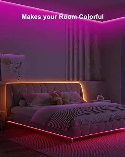 Bluetooth RGB COB Led Strip Lights with Remote — LED Strip Lights, Tatazone