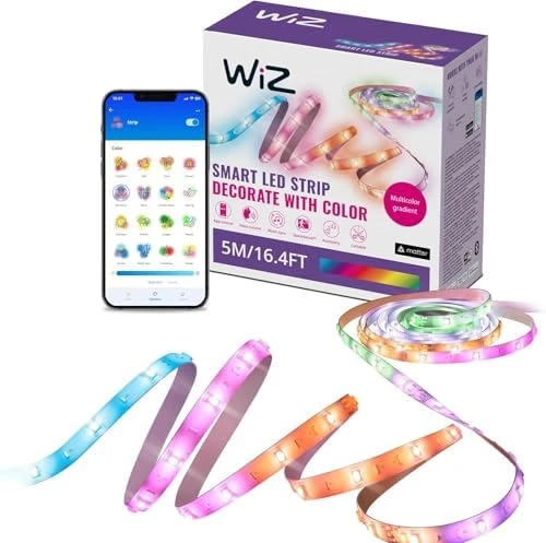 Connected 32.8 ft LED Light Strip — LED Strip Lights, WiZ Connected