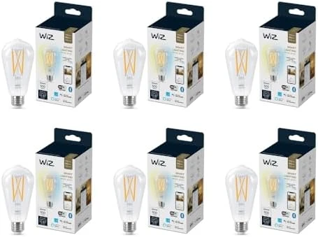 Connected Color ST19 Filament Smart Bulb — Smart Light Bulb, WiZ Connected