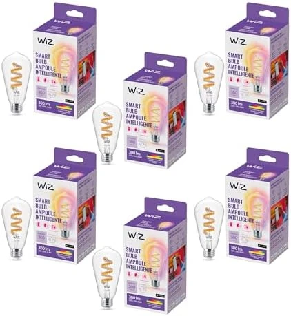 Connected Color ST19 Filament Smart Bulb — Smart Light Bulb, WiZ Connected