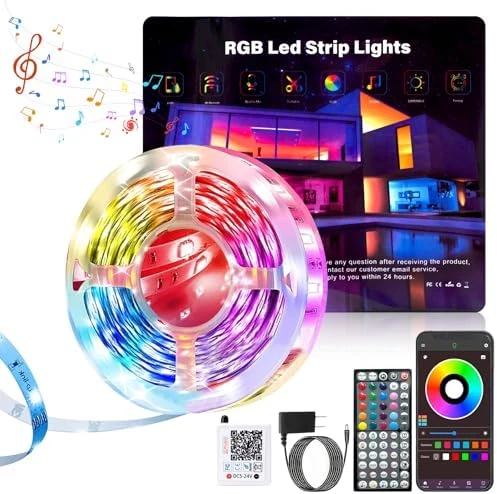 Led Lights for Bedroom, 200FT (2 Rolls of 100FT) — LED Strip Lights, NBBUFF