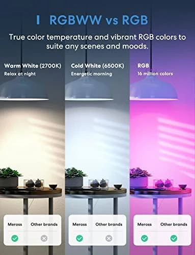 Smart LED Light Bulb — Smart Light Bulb, meross