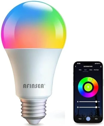 Smart Light Bulbs 4-Pack — Smart Light Bulb, AFINSEA
