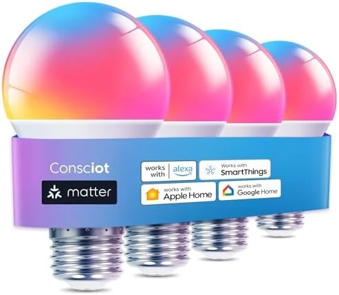 Smart Light Bulbs with Matter — Smart Light Bulb, Consciot