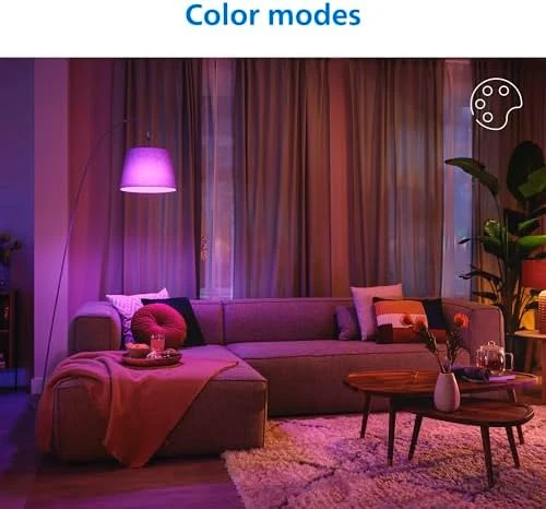 Smart Lighting Connected Light Bulbs (2-Pack) — Smart Light Bulb, Philips