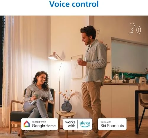 Smart Lighting Connected Light Bulbs (2-Pack) — Smart Light Bulb, Philips
