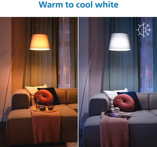 Smart Lighting Connected Light Bulbs (2-Pack) — Smart Light Bulb, Philips