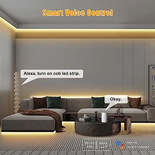 Tunable White Smart COB LED Strip Light Kit — LED Strip Lights, Tatazone