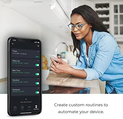 Wi-Fi Smart Multicolor Changing LED Light Bulb — Smart Light Bulb, Globe Electric