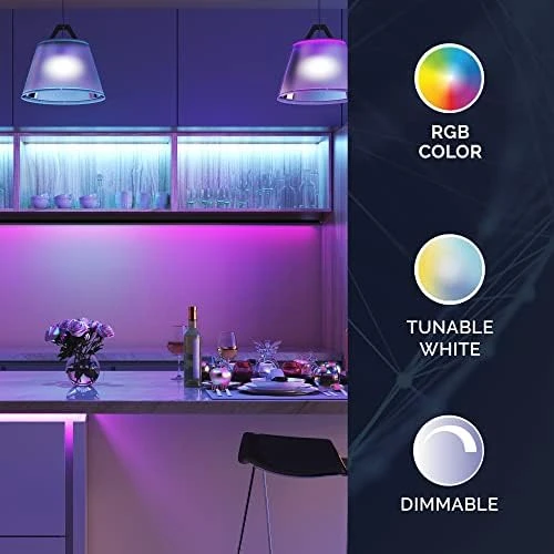 WiFi Smart LED Color-Changing Light Bulb — Smart Light Bulb, Satco