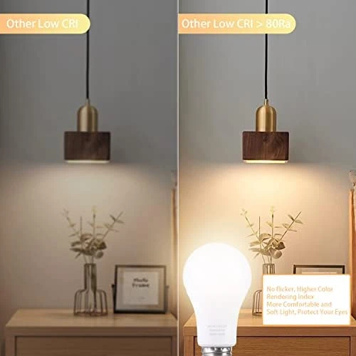 A19 LED Light Bulbs with Remote Control — Smart Light Bulb, MXhme