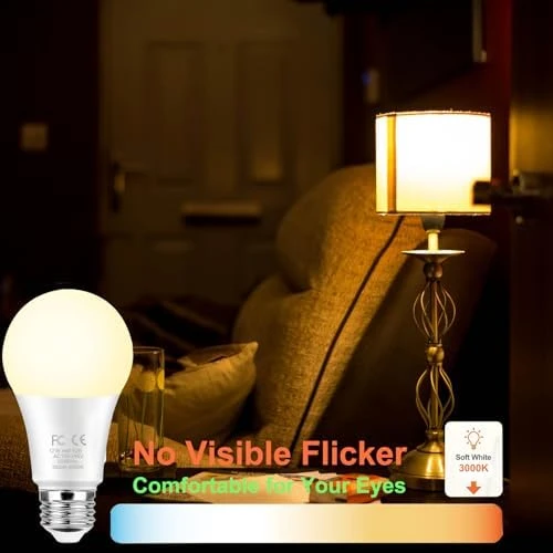 A60 Smart Light Bulb with Remote Control — Smart Light Bulb, GRV