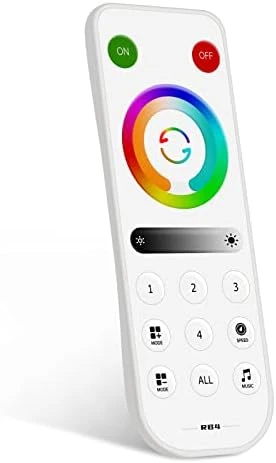 Bluetooth LED Controller 4 Zones 2.4GHz RF Remote Kit — LED Strip Lights, BTF-LIGHTING