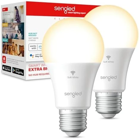BR30 Smart WiFi Flood Light Bulb (4 Pack) — Smart Light Bulb, Sengled