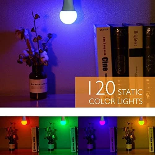 LED Color Changing Light Bulb — Smart Light Bulb, SUNNEST