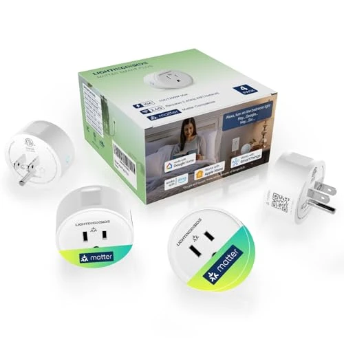 Matter Smart Plug (4-Pack) — Smart Plug, Lightinginside