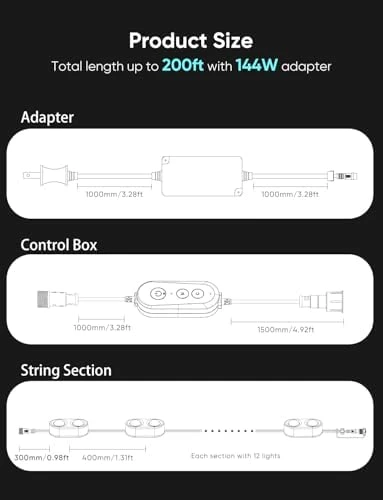 Permanent Outdoor Lights Pro 150ft — LED Strip Lights, APPECK